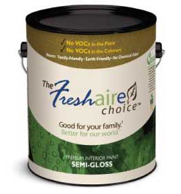 can of Freshaire paint