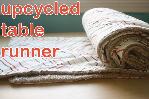 How do you make a table runner?