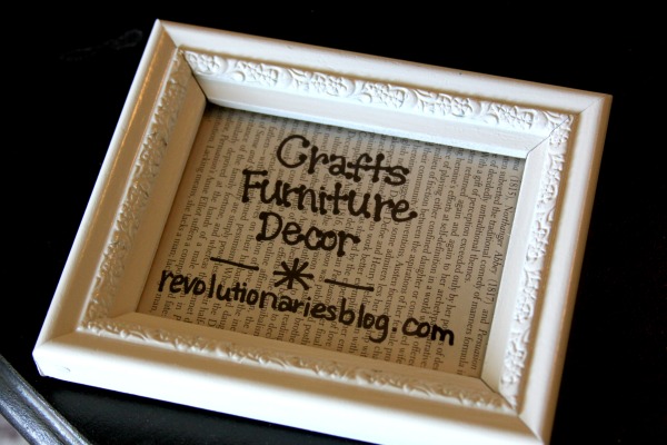 Craft Booth Ideas: Promote Your Website Through Picture Frames