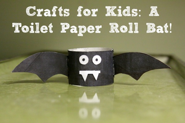 Make a Toilet paper Roll Bat
