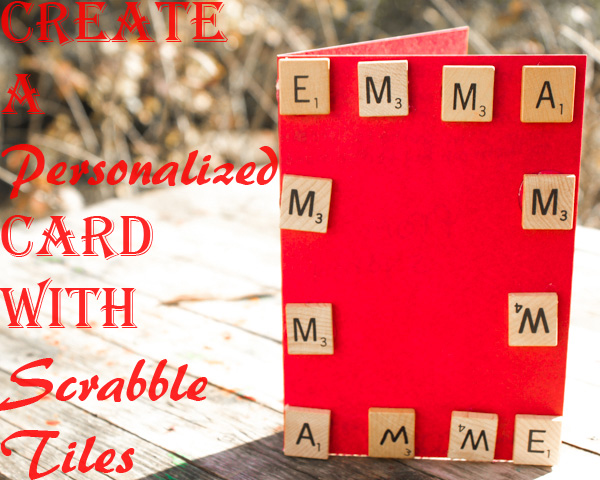 personalized Scrabble card (1 of 1)