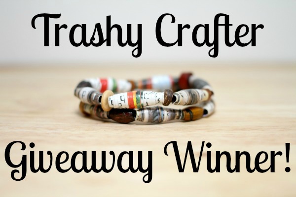 Trashy Crafter Giveaway Winner!