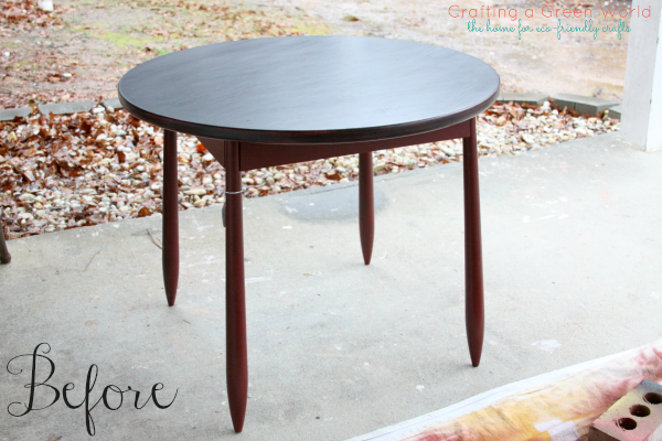 DIY Furniture Projects: Turn a Boring Table into a Chalkboard Table!