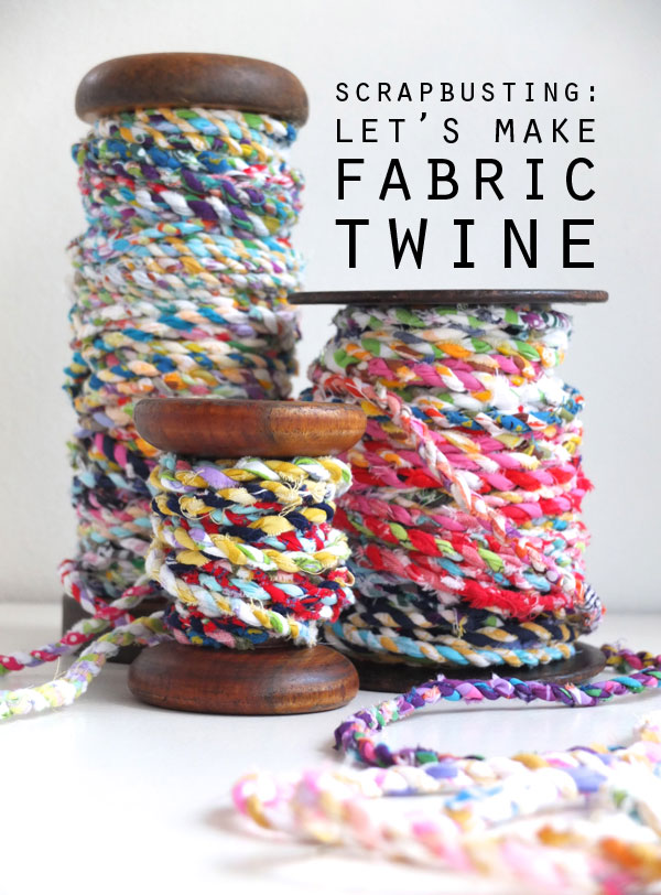 Fabric Scrap Twine