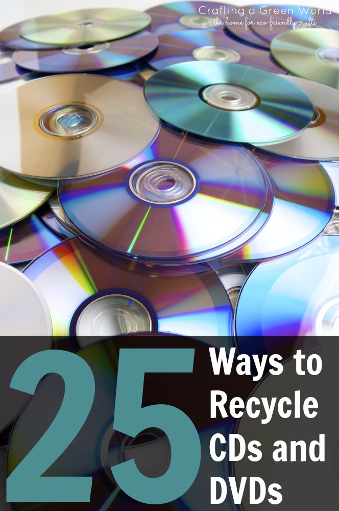 DIY Crafts: 25 Ways to Recycle CDs and DVDs