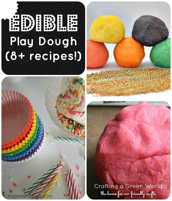 8+ Edible Play Dough Recipes