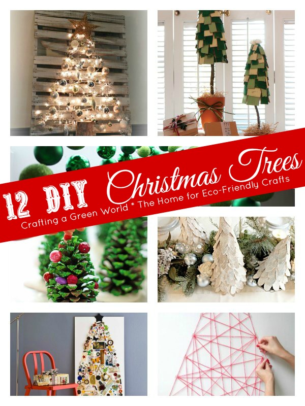 12 DIY Christmas Tree Ideas for a Waste-Free Holiday