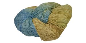 Tussah silk yarn