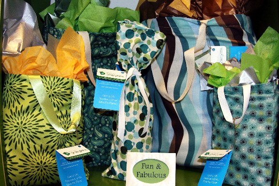 Eco-Friendly Reusable Gift Bags by Gift Bags Gone Green