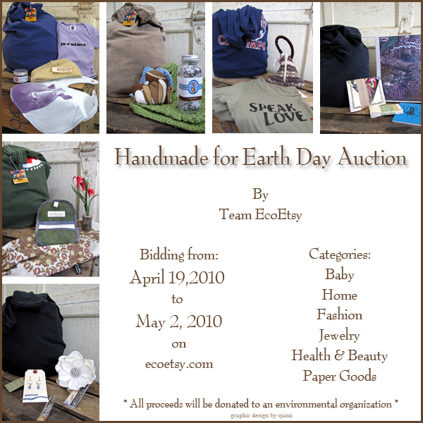 EcoEtsy Earth Day Auction 2010
