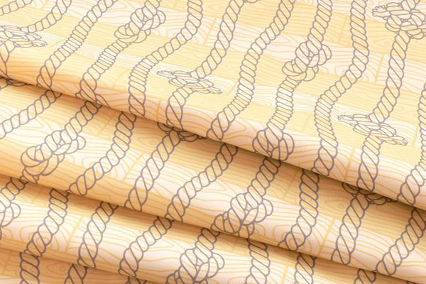 Knotty designer fabric from Dotty Logic