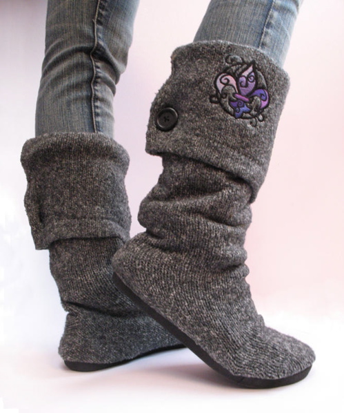 sweater boots