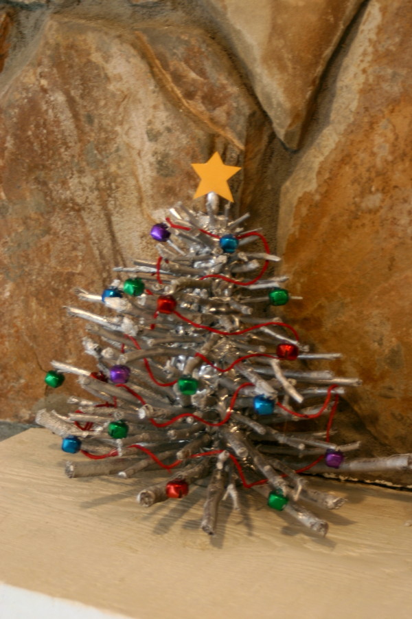 Cómo hacer un mini árbol de Navidad