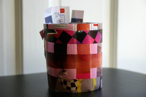 Upcycled Candle Jar Project for Valentine's Day