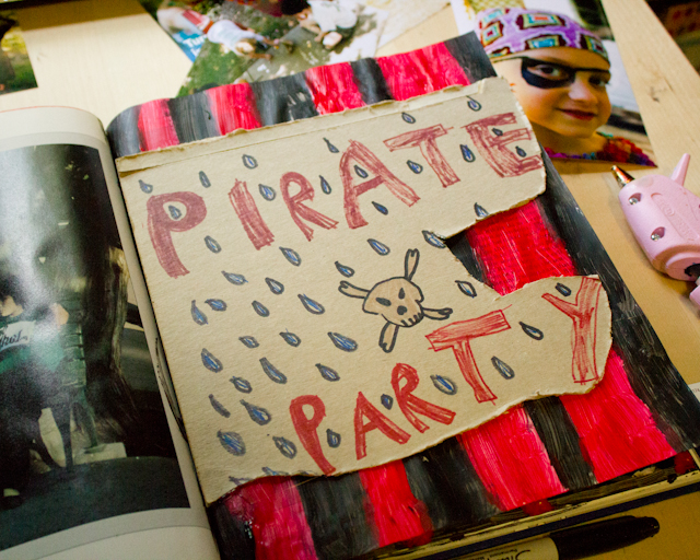 Pirate Party smash book (2 of 2)