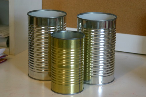 How To: Upycled Decorative Cans