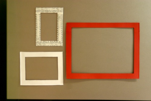 How To: Fridge Frames from Cardboard Boxes