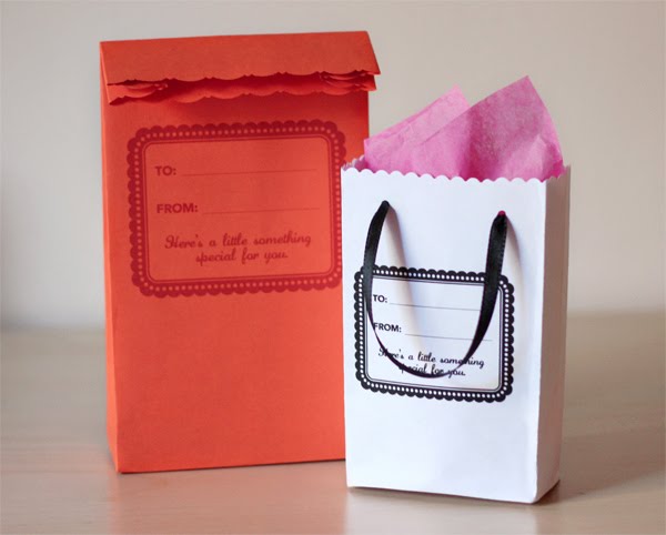 DIY envelope gift bags from How About Orange