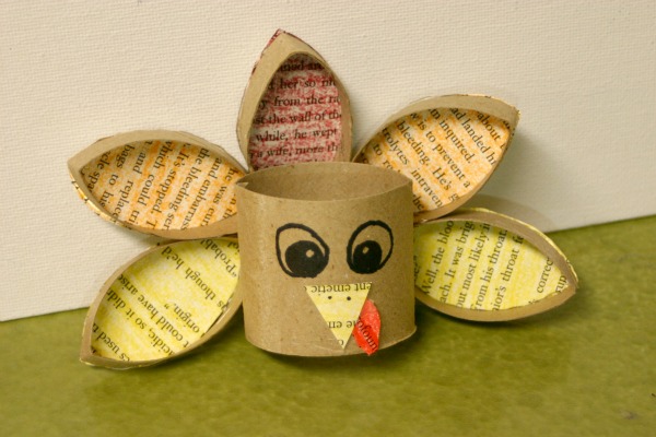 Thanksgiving Crafts from Recycled Materials