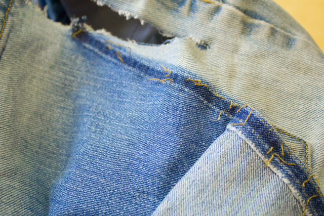 how to mend jeans (2 of 5)