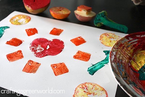 Crafts For Kids Fruit Vegetable Stamping