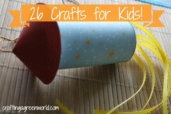 Natural Or Upcycled Crafts for Kids