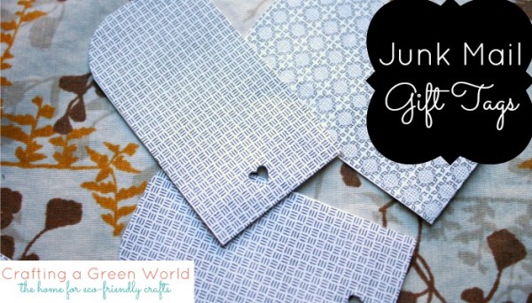 9 DIY Gift Wrapping Ideas: Junk Mail Gift Tags