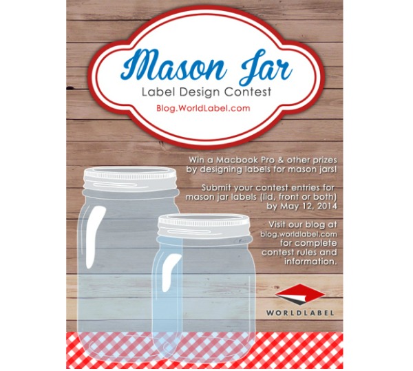 Mason Jar Label Design Contest