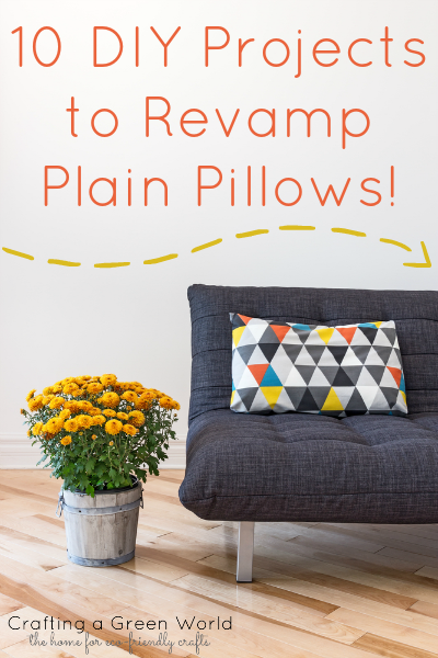 10 DIY Projects to Revamp Plain Pillows!