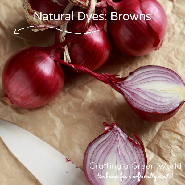 Natural Dyes: Browns