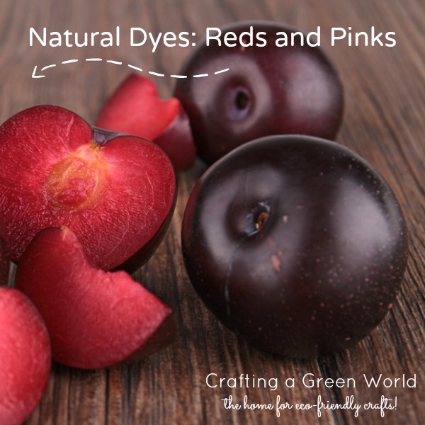 Natural Dyes Reds and Pinks