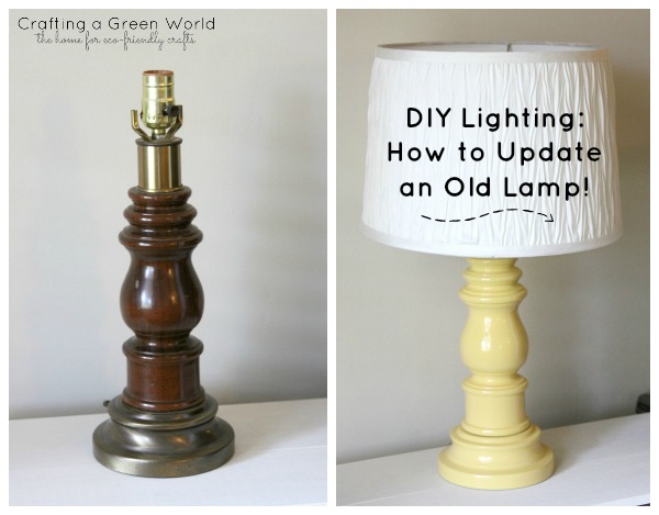 DIY Lighting: How to Update an Old Lamp!