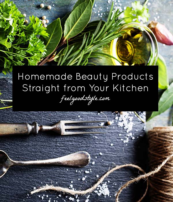 DIY Beauty Products from Kitchen Ingredients