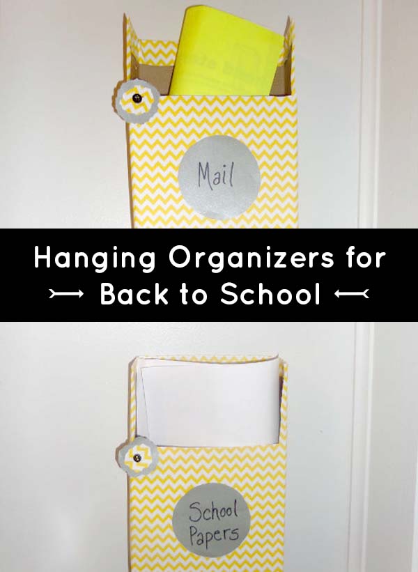 DIY Organization: Hanging File Folders