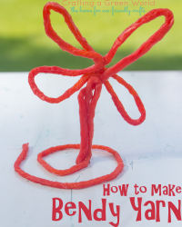 Makingbends Using Wool How-to: Bendy Yarn from Natural Ingredients • Crafting a Green World