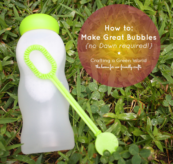 How to make Bubbles without Dawn