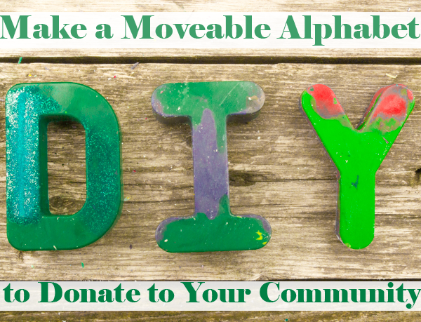 Make a Moveable Alphabet to Donate