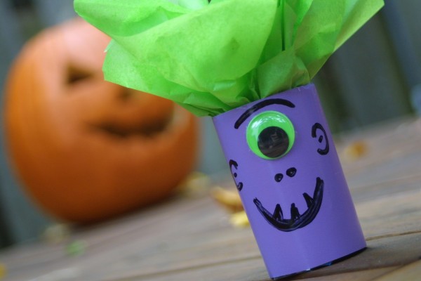 Upcycled Halloween Crafts