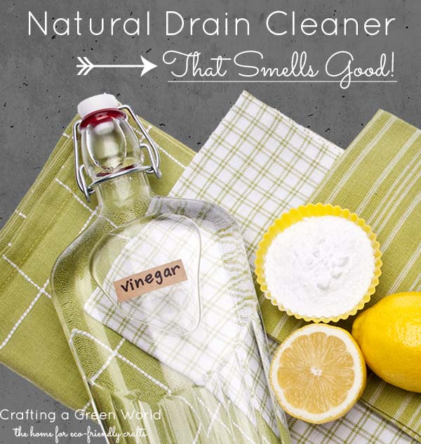 Make Vinegar Drain Cleaner that Actually Smells GOOD!
