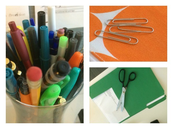 Reuse Office Supplies in your Craft Stash!