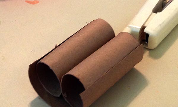 Cardboard Binoculars Craft for Two to Four Year Olds