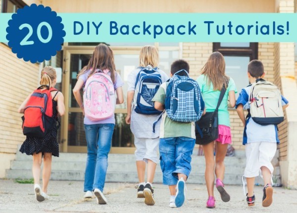 School will be in session before we know it! Create your own (or your child’s) backpack this year with these amazing DIY backpack tutorials.