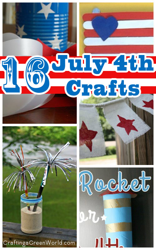 Independence Day is this weekend! If you need some last-minute decorations or activities, we've got 16 easy 4th of July crafts for you and the kids.
