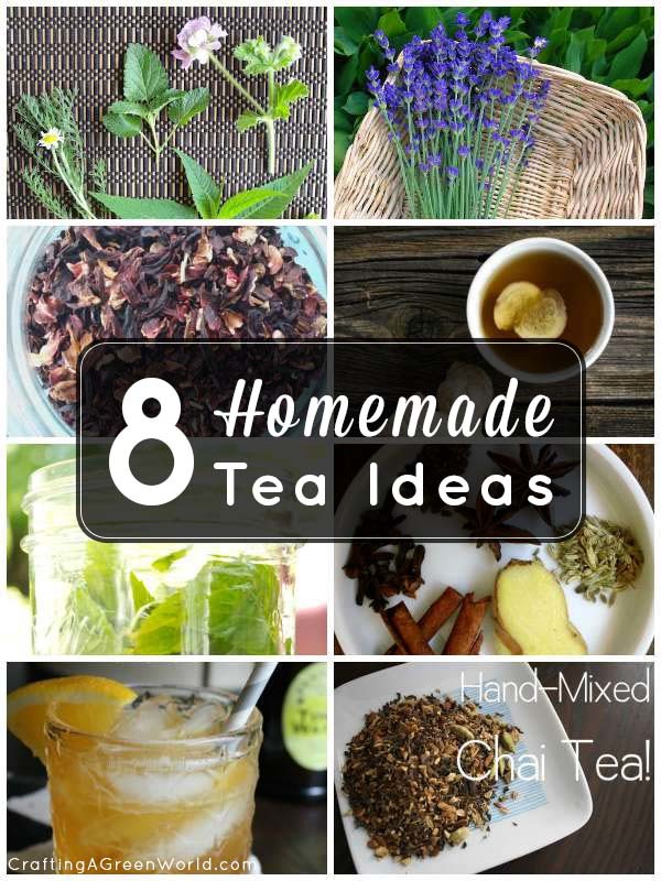 Homemade tea can be very simple or more complicated, and you can customize your recipes to suit your own tastes. These are some of our favorite hand-crafted tea ideas to stock your pantry or for your gift list!