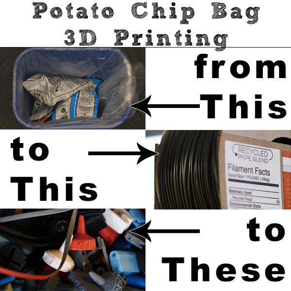potato chip bag 3d printing