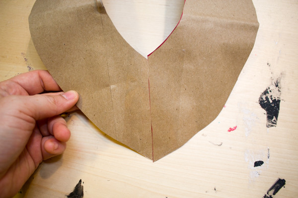 How to Make a Brown Paper Bag Sash