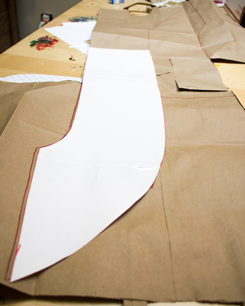 How to Make a Brown Paper Bag Sash