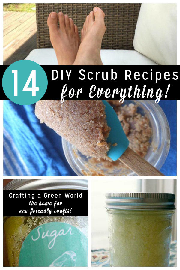 We've got DIY scrub recipes to exfoliate and moisturize you from your head to your toes. Let's get scrubbing!