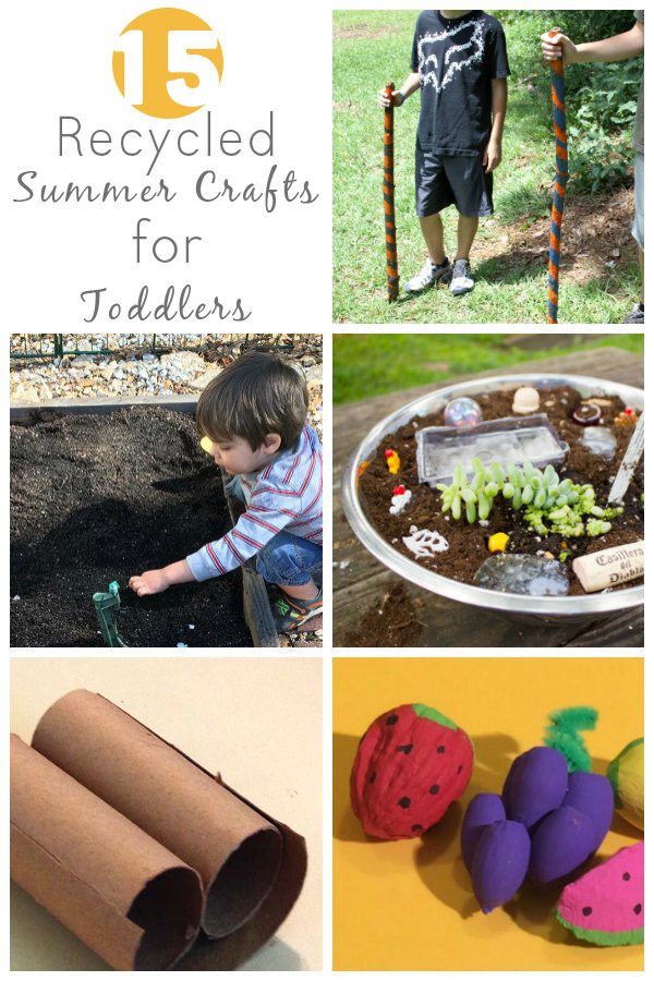 Summer crafts for toddlers, to help your little ones stay busy all summer long!
