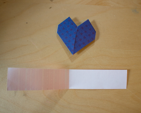 How to Make Origami Hearts (1 of 6)